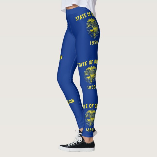 Staatsflagge Oregon Leggings (Links)