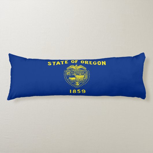 Staatsflagge Oregon Seitenschläferkissen (Vorderseite)