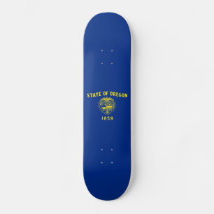 Staatsflagge Oregon Skateboard