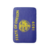 Staatsflagge Oregon, USA Badematte (Vorderseite Vertikal)