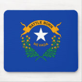 Staatsflagge Patriotic Nevada Mousepad (Vorne)