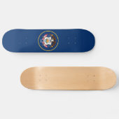 Staatsflagge Patriotic Utah Skateboard (Horizontal)