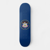 Staatsflagge Patriotic Utah Skateboard (Vorderseite)