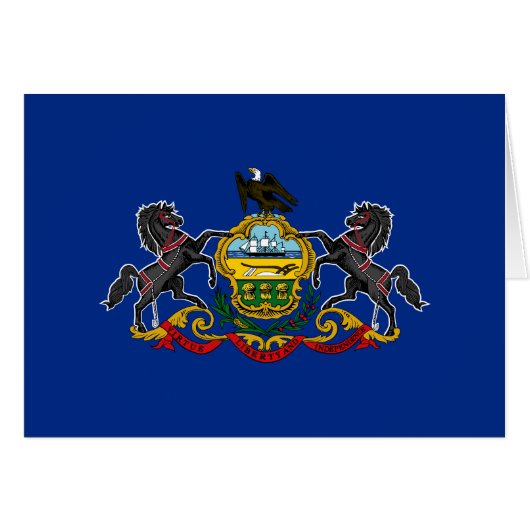 Staatsflagge Pennsylvania (Vorderseite (Horizontal))