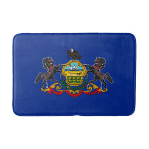 Staatsflagge Pennsylvania Badematte