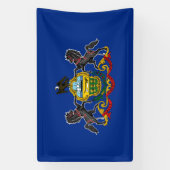 Staatsflagge Pennsylvania Banner (Vertikal)