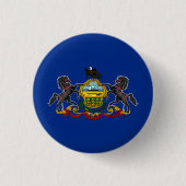 Staatsflagge Pennsylvania Button (Vorderseite)