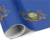 Staatsflagge Pennsylvania Geschenkpapier (Rolleneckpunkt)