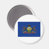 Staatsflagge Pennsylvania Magnet (Vorderseite/Rückseite)