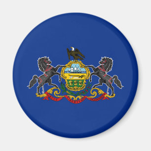 Staatsflagge Pennsylvania Magnet
