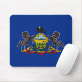 Staatsflagge Pennsylvania Mousepad (Mit Mouse)