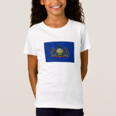 Staatsflagge Pennsylvania T-Shirt (Vorderseite)