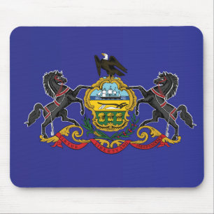 Staatsflagge Pennsylvania, USA Mousepad