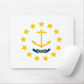Staatsflagge Rhode Island, USA Mousepad (Mit Mouse)