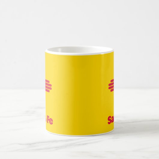 Staatsflagge Santa Fe New Mexico Kaffeetasse (Mittel)