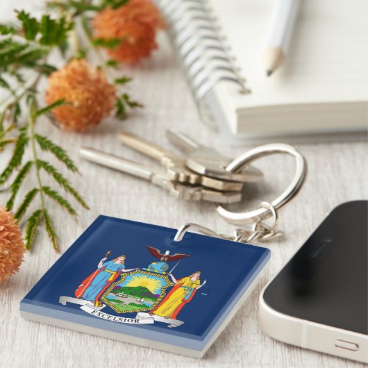 Staatsflagge Schlüsselanhänger (Vorderseite rechts)