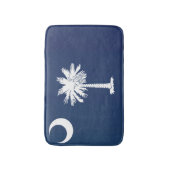 Staatsflagge South Carolina, USA Badematte (Vorderseite Vertikal)