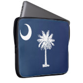 Staatsflagge South Carolina, USA Laptopschutzhülle (Vorne Rechts)