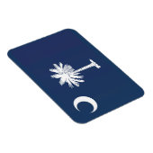 Staatsflagge South Carolina, USA Magnet (Rechte Seite)