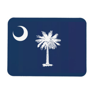 Staatsflagge South Carolina, USA Magnet