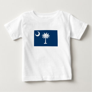 Staatsflagge Süd-Carolina Baby T-shirt