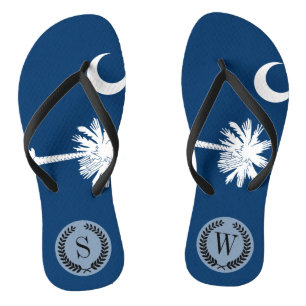 Staatsflagge Süd-Carolina Badesandalen