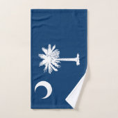 Staatsflagge Süd-Carolina Badhandtuch Set (Handtuch)