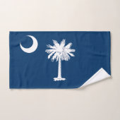 Staatsflagge Süd-Carolina Badhandtuch Set (Handtuch)