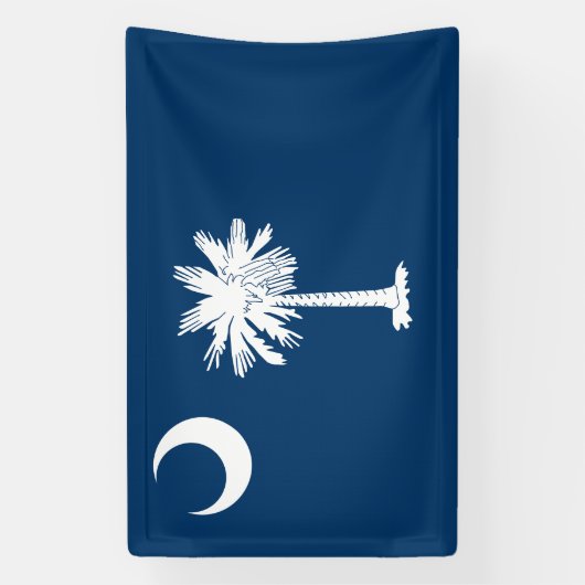 Staatsflagge Süd-Carolina Banner (Vertikal)