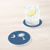 Staatsflagge Süd-Carolina Getränkeuntersetzer (Seite)