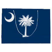 Staatsflagge Süd-Carolina Große Geschenktüte (Rückseite)