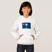 Staatsflagge Süd-Carolina Hoodie (Vorne ganz)