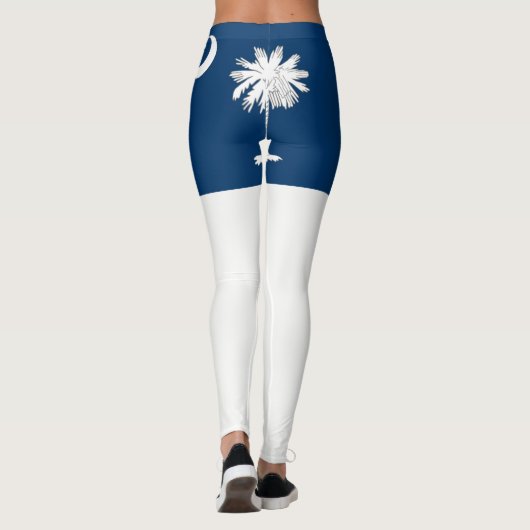 Staatsflagge Süd-Carolina Leggings (Rückseite)
