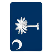 Staatsflagge Süd-Carolina Magnet (Vertikal)
