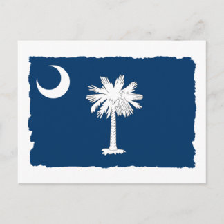 Staatsflagge Süd-Carolina Postkarte