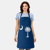 Staatsflagge Süd-Carolina Schürze (Getragen)