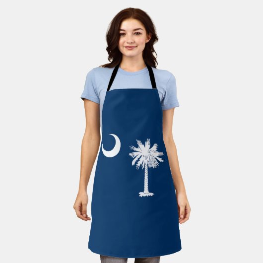 Staatsflagge Süd-Carolina Schürze (Getragen)