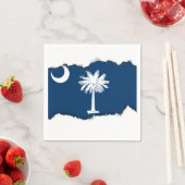 Staatsflagge Süd-Carolina Serviette (Beispiel)