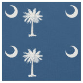 Staatsflagge Süd-Carolina Stoff (Nahaufnahme)