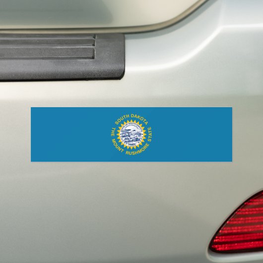 Staatsflagge Süddakota Autoaufkleber (Auf Auto)