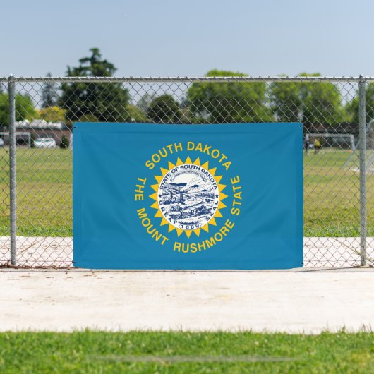 Staatsflagge Süddakota Banner (InSitu)