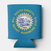 Staatsflagge Süddakota Dosenkühler (Rückseite)