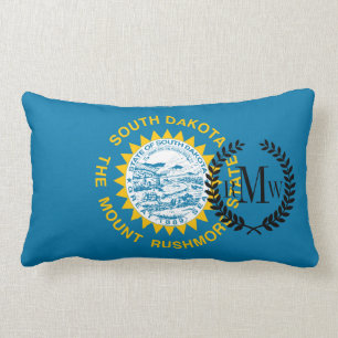 Staatsflagge Süddakota Lendenkissen