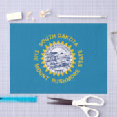 Staatsflagge Süddakota Seidenpapier (Handwerk)