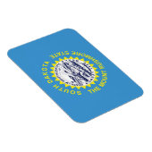 Staatsflagge Süddakota, USA Magnet (Rechte Seite)