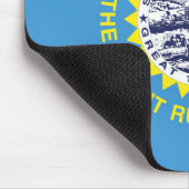 Staatsflagge Süddakota, USA Mousepad (Ecke)