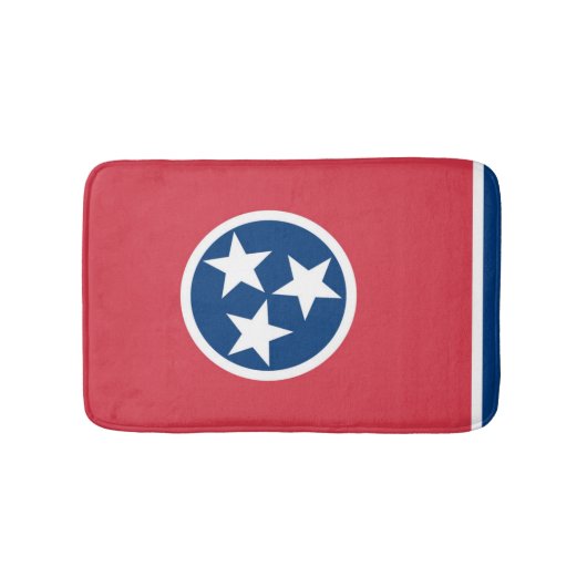 Staatsflagge Tennessee, USA Badematte (Vorderseite)