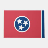 Staatsflagge Tennessee, USA Fußmatte (Vorderseite)