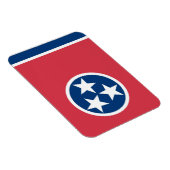 Staatsflagge Tennessee, USA Magnet (Rechte Seite)