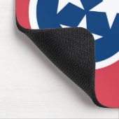 Staatsflagge Tennessee, USA Mousepad (Ecke)